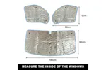 Universal Internal Thermal Motorhome Blind | Camper Van Accessory | Fits Peugeot Boxer, Fiat Ducato, Ford Transit, Mercedes Sprinter Universal Internal Thermal Motorhome Blind | Camper Van Accessory | Fits Peugeot Boxer, Fiat Ducato, Ford Transit, Mercedes Sprinter
