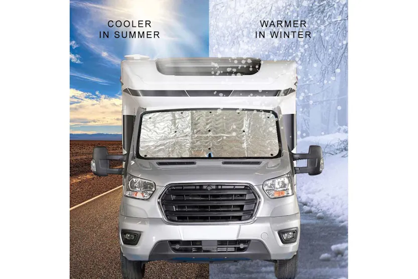 Universal Internal Thermal Motorhome Blind | Camper Van Accessory | Fits Peugeot Boxer, Fiat Ducato, Ford Transit, Mercedes Sprinter Universal Internal Thermal Motorhome Blind | Camper Van Accessory | Fits Peugeot Boxer, Fiat Ducato, Ford Transit, Mercedes Sprinter