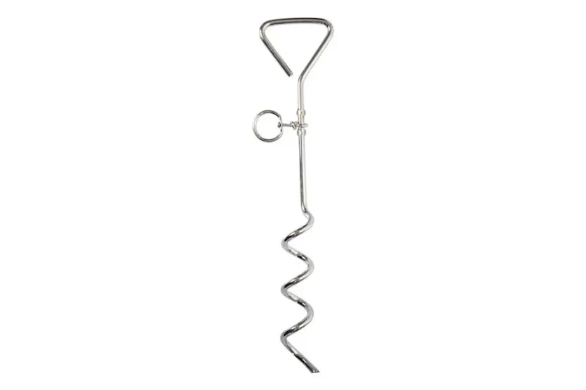 Olpro Dog Tie Down Anchor | Steel | Size-8mm X 405mm Olpro Dog Tie Down Anchor | Steel | Size-8mm X 405mm