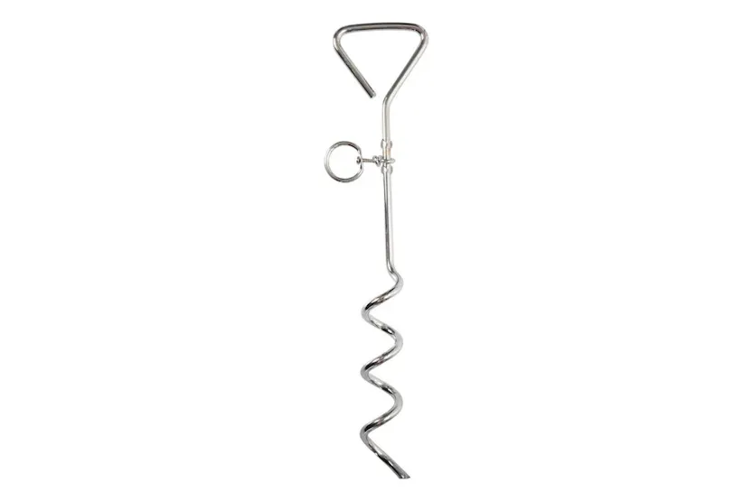 Olpro Dog Tie Down Anchor | Steel | Size-8mm X 405mm Olpro Dog Tie Down Anchor | Steel | Size-8mm X 405mm