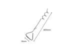 Olpro Dog Tie Down Anchor | Steel | Size-8mm X 405mm Olpro Dog Tie Down Anchor | Steel | Size-8mm X 405mm