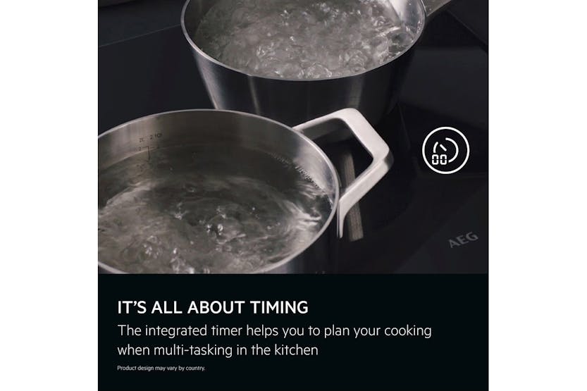 AEG 7000 Series SenseBoil 80cm Built-in Induction Hob | NII84B10AB AEG 7000 Series SenseBoil 80cm Built-in Induction Hob | NII84B10AB