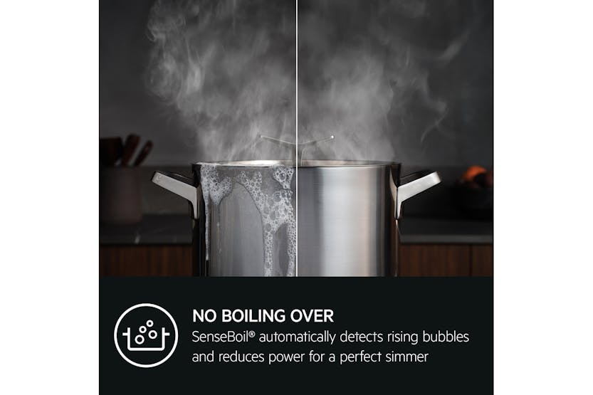 AEG 7000 Series SenseBoil 80cm Built-in Induction Hob | NII84B10AB AEG 7000 Series SenseBoil 80cm Built-in Induction Hob | NII84B10AB