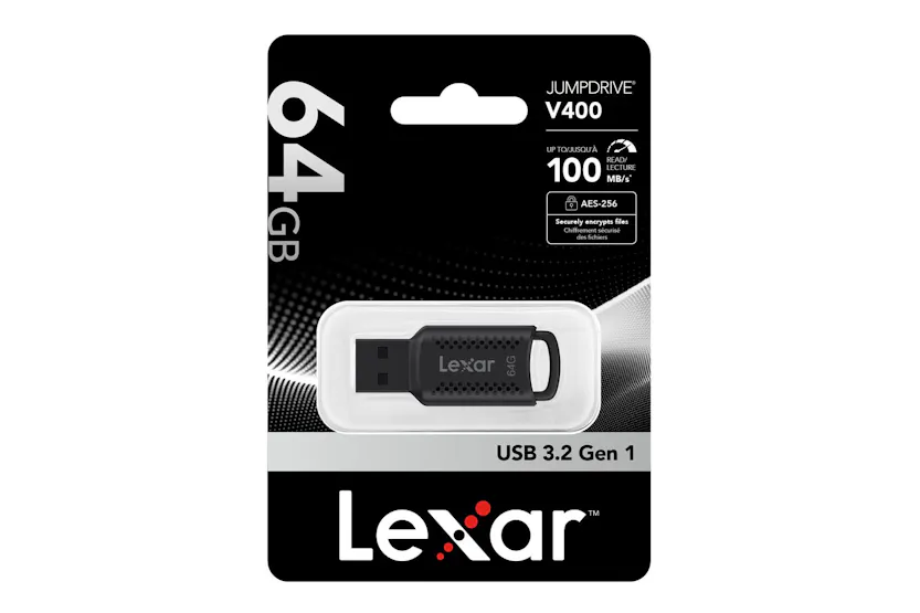 Lexar Jumpdrive V400 USB 30 Flash Drive | 64GB Lexar Jumpdrive V400 USB 30 Flash Drive | 64GB