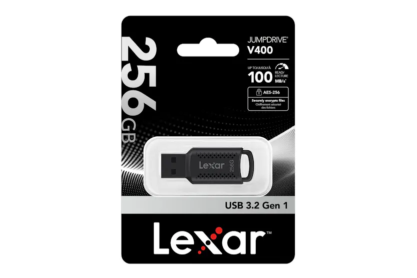 Lexar Jumpdrive V400 USB 3.0 Flash Drive | 256GB Lexar Jumpdrive V400 USB 3.0 Flash Drive | 256GB
