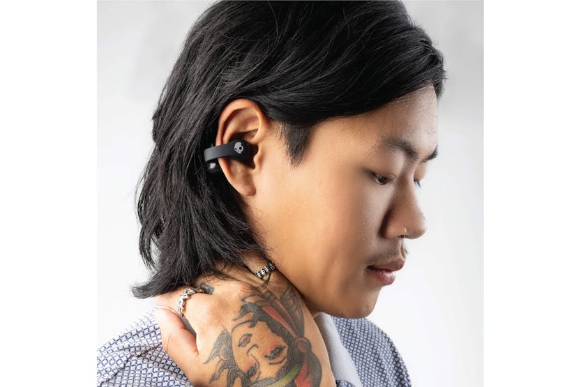 Skullcandy Push 720 True Wireless Open Ear Earbuds | Black/Silver Skullcandy Push 720 True Wireless Open Ear Earbuds | Black/Silver