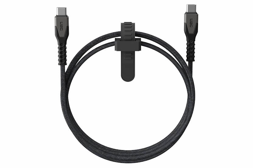 UAG Kevlar Core USB-C to USB-C Power Cable | Black/Grey UAG Kevlar Core USB-C to USB-C Power Cable | Black/Grey