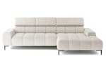 Cassie Chaise Sofa | Power Recliner | Small | Fabric | Cream Cassie Chaise Sofa | Power Recliner | Small | Fabric | Cream