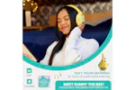 Squishmallows Sunny The Bee Plush Bluetooth Wireless Headphones Squishmallows Sunny The Bee Plush Bluetooth Wireless Headphones