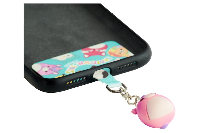 Squishmallows Phone Charm Lola | Pink Squishmallows Phone Charm Lola | Pink