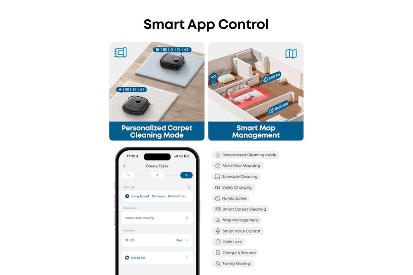 Eufy Omni E25 Robot Vacuum Cleaner with Self-Empty Station | T2353V11 Eufy Omni E25 Robot Vacuum Cleaner with Self-Empty Station | T2353V11