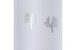White Birch Metallic Tree Print Pair Of Linen Look Voile Panels 140x183cm White Birch Metallic Tree Print Pair Of Linen Look Voile Panels 140x183cm