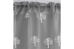 Grey Birch Metallic Tree Print Pair Of Linen Look Voile Panels 140x229cm Grey Birch Metallic Tree Print Pair Of Linen Look Voile Panels 140x229cm