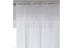 White Sheer Pair Of Plain Woven Voile Slot Top Curtain Panels 145x274cm White Sheer Pair Of Plain Woven Voile Slot Top Curtain Panels 145x274cm