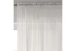 Cream Sheer Pair Of Plain Woven Voile Slot Top Curtain Panels 145x229cm Cream Sheer Pair Of Plain Woven Voile Slot Top Curtain Panels 145x229cm