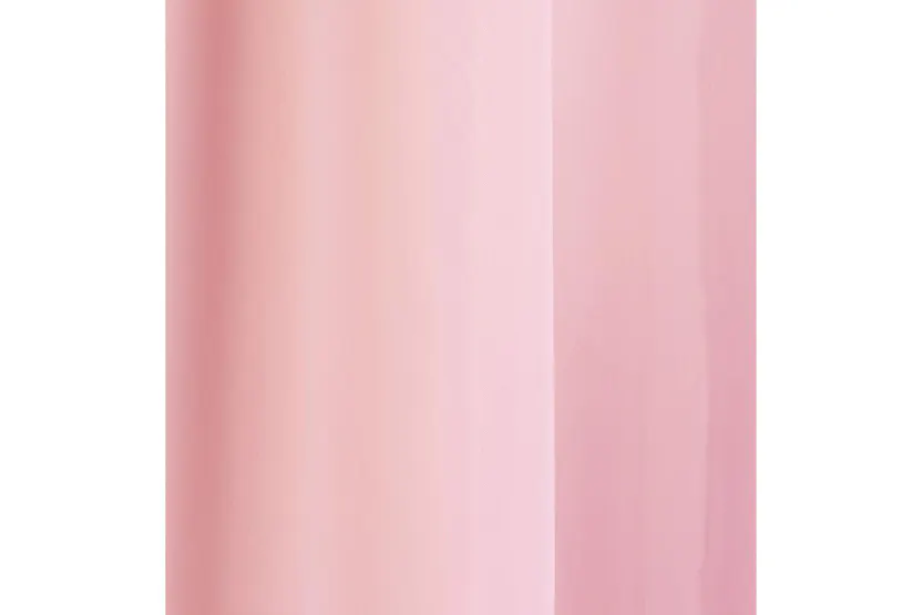 Pink Sheer Pair Of Plain Woven Voile Slot Top Curtain Panels 145x122cm Pink Sheer Pair Of Plain Woven Voile Slot Top Curtain Panels 145x122cm