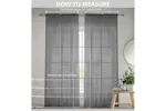 Gold Sheer Pair Of Plain Woven Voile Slot Top Curtain Panels 145x183cm Gold Sheer Pair Of Plain Woven Voile Slot Top Curtain Panels 145x183cm
