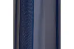 Navy Sheer Pair Of Plain Woven Voile Slot Top Curtain Panels 145x137cm Navy Sheer Pair Of Plain Woven Voile Slot Top Curtain Panels 145x137cm