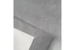 Grey Velvet Eyelet Pair Of Blackout Thermal Supersoft Curtains 229x229cm Grey Velvet Eyelet Pair Of Blackout Thermal Supersoft Curtains 229x229cm