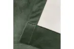 Green Velvet Eyelet Pair Of Blackout Thermal Supersoft Curtains 168x229cm Green Velvet Eyelet Pair Of Blackout Thermal Supersoft Curtains 168x229cm