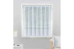 Hudson Stripe Lace Net Cut Panel 200x160cm Hudson Stripe Lace Net Cut Panel 200x160cm