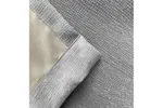 Grey Silver Tape-top Pair Of Thermal Noise Reducing Room Darkening Curtains 168x183cm Grey Silver Tape-top Pair Of Thermal Noise Reducing Room Darkening Curtains 168x183cm