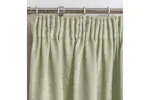 Green Tape-top Pair Of Thermal Noise Reducing Room Darkening Curtains 117x229cm Green Tape-top Pair Of Thermal Noise Reducing Room Darkening Curtains 117x229cm