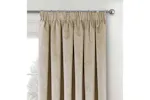 Cream Tape-top Velvet Pair Of Blackout Supersoft Thermal Curtains 168x137cm Cream Tape-top Velvet Pair Of Blackout Supersoft Thermal Curtains 168x137cm