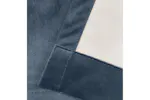 Navy Tape-top Velvet Pair Of Blackout Supersoft Thermal Curtains 117x137cm Navy Tape-top Velvet Pair Of Blackout Supersoft Thermal Curtains 117x137cm