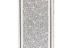 White Plain Textured Voile Louvre Vertical Pleated Window Blind Panel 182x228cm White Plain Textured Voile Louvre Vertical Pleated Window Blind Panel 182x228cm