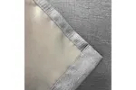 Grey Silver Eyelet Vogue Pair Of Thermal Noise Reducing Room Darkening Curtains 168x137cm Grey Silver Eyelet Vogue Pair Of Thermal Noise Reducing Room Darkening Curtains 168x137cm