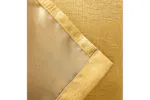 Ochre Eyelet Vogue Pair Of Thermal Noise Reducing Room Darkening Curtains 168x183cm Ochre Eyelet Vogue Pair Of Thermal Noise Reducing Room Darkening Curtains 168x183cm