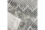 Grey Eyelet Aspen Pair Of Leaf Patterned Thermal Noise Reducing Room Darkening Curtains 229x229cm Grey Eyelet Aspen Pair Of Leaf Patterned Thermal Noise Reducing Room Darkening Curtains 229x229cm