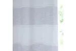Grey Eyelet Santorini Pair Of Modern Linen Look Striped Panels 140x137cm Grey Eyelet Santorini Pair Of Modern Linen Look Striped Panels 140x137cm