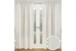 Grey Rod Pocket Sienna Pair Of Floral Paste Print Patterned Voile Panels 140x137cm Grey Rod Pocket Sienna Pair Of Floral Paste Print Patterned Voile Panels 140x137cm