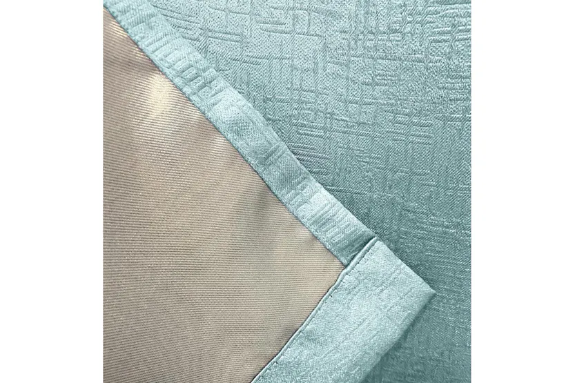 Sky Blue Eyelet Curtains Vogue Pair Of Thermal Noise Reducing Room Darkening Curtains 117x183cm Sky Blue Eyelet Curtains Vogue Pair Of Thermal Noise Reducing Room Darkening Curtains 117x183cm