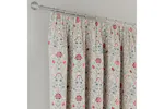 Red Floral Blackout Thermal Tape Top Cotswold Pair Of Curtains 114x183cm Red Floral Blackout Thermal Tape Top Cotswold Pair Of Curtains 114x183cm