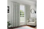 Blue Floral Blackout Thermal Tape Top Cotswold Pair Of Curtains 114x183cm Blue Floral Blackout Thermal Tape Top Cotswold Pair Of Curtains 114x183cm