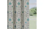 Blue Floral Blackout Thermal Tape Top Cotswold Pair Of Curtains 229x183cm Blue Floral Blackout Thermal Tape Top Cotswold Pair Of Curtains 229x183cm