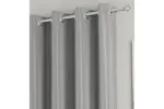 Grey Eyelet Nightfall Pair Of Room Darkening Supersoft Thermal Noise Reducing Curtains 168x229cm Grey Eyelet Nightfall Pair Of Room Darkening Supersoft Thermal Noise Reducing Curtains 168x229cm