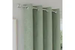 Green Eyelet Austin Plain Pair Of Blackout Thermal Noise Reducing Curtains 117x137cm Green Eyelet Austin Plain Pair Of Blackout Thermal Noise Reducing Curtains 117x137cm