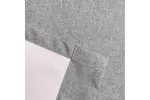 Grey Plain Tape Top Dallas Pair Of Blackout Thermal Noise Reducing Curtains 117x137cm Grey Plain Tape Top Dallas Pair Of Blackout Thermal Noise Reducing Curtains 117x137cm