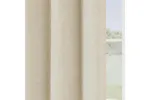 Cream Eyelet Royale Boucle Single Door Room Darkening Thermal Noise Reducing Door Curtains 168x214cm Cream Eyelet Royale Boucle Single Door Room Darkening Thermal Noise Reducing Door Curtains 168x214cm