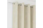 Cream Eyelet Knightsbridge Pair Of Chenille Thermal Noise Reducing Blackout Curtains 229x229cm Cream Eyelet Knightsbridge Pair Of Chenille Thermal Noise Reducing Blackout Curtains 229x229cm