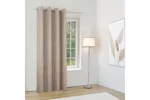 Sand Eyelet Knightsbridge Single Door Chenille Thermal Noise Reducing Blackout Curtain 168x214cm Sand Eyelet Knightsbridge Single Door Chenille Thermal Noise Reducing Blackout Curtain 168x214cm