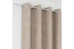 Sand Eyelet Knightsbridge Single Door Chenille Thermal Noise Reducing Blackout Curtain 168x214cm Sand Eyelet Knightsbridge Single Door Chenille Thermal Noise Reducing Blackout Curtain 168x214cm