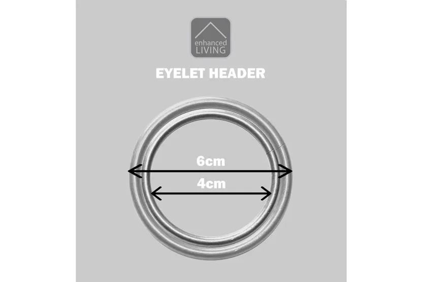 Sand Eyelet Knightsbridge Single Door Chenille Thermal Noise Reducing Blackout Curtain 168x214cm Sand Eyelet Knightsbridge Single Door Chenille Thermal Noise Reducing Blackout Curtain 168x214cm