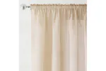 Natural Rod Pocket Rhodes Pair Of Linen Look Voile Panels 140x137cm Natural Rod Pocket Rhodes Pair Of Linen Look Voile Panels 140x137cm