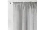 Silver Rod Pocket Rhodes Pair Of Linen Look Voile Panels 140x183cm Silver Rod Pocket Rhodes Pair Of Linen Look Voile Panels 140x183cm
