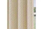 Cream Eyelet Tokyo Pair Of Velvet Embossed Thermal Noise Reducing Room Darkening Curtains 168x183cm Cream Eyelet Tokyo Pair Of Velvet Embossed Thermal Noise Reducing Room Darkening Curtains 168x183cm